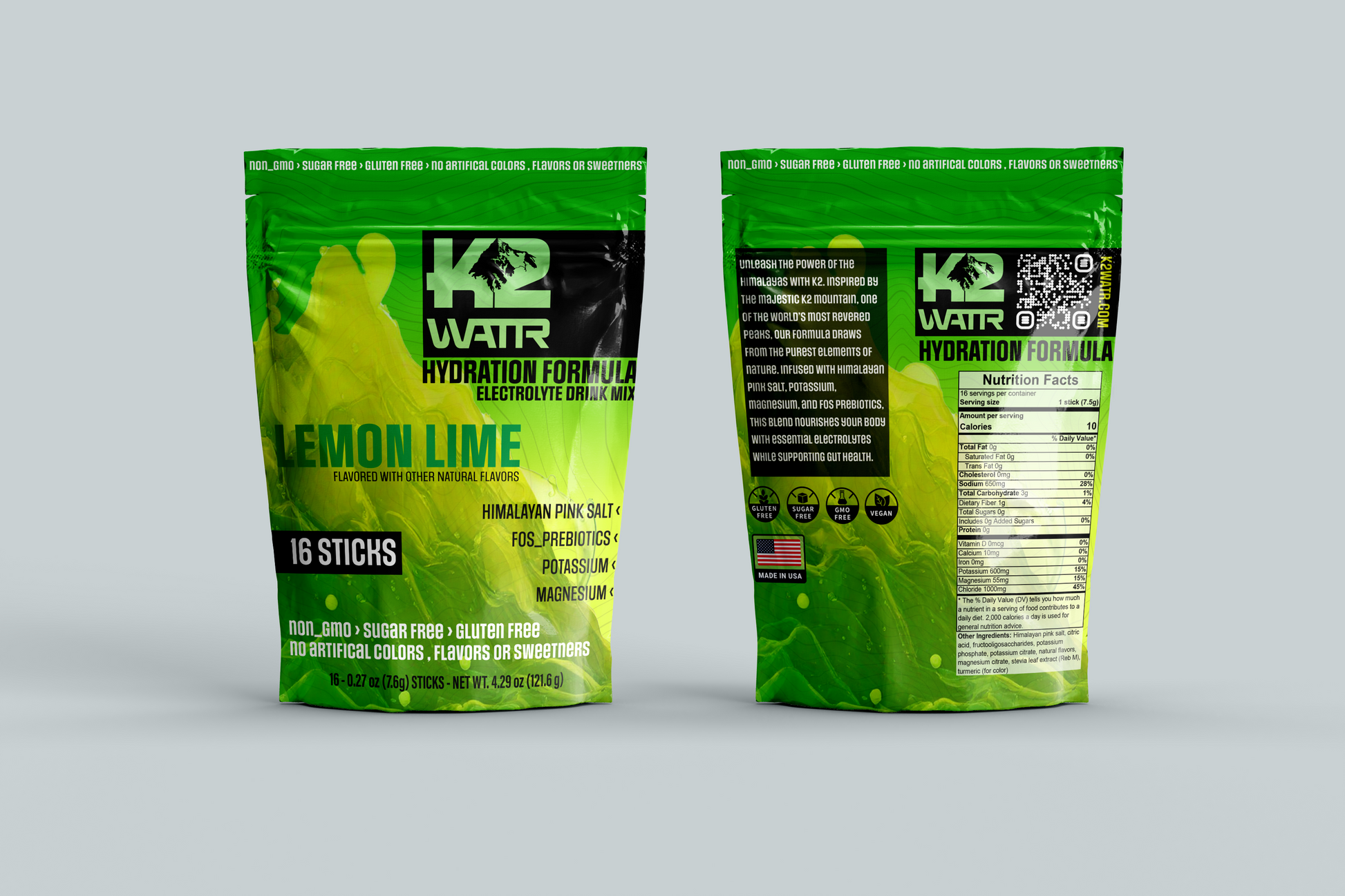 Electrolyte Drink Mix: Lemon-Lime