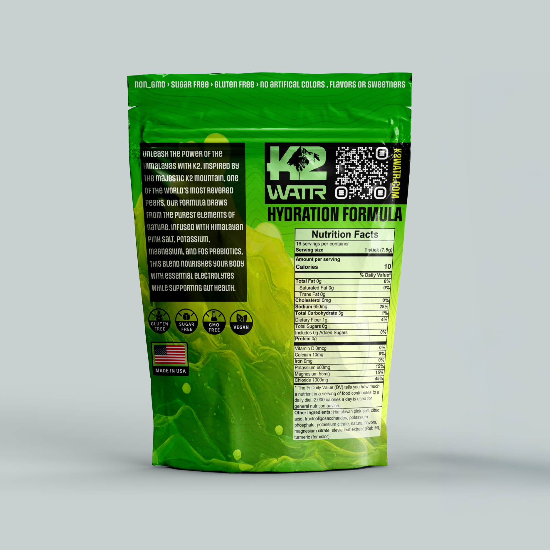 Electrolyte Drink Mix: Lemon-Lime